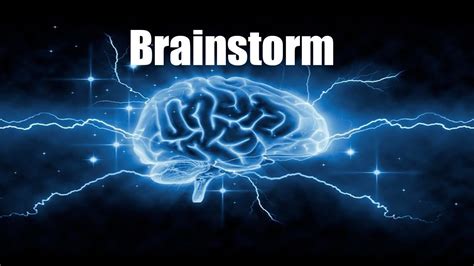 brainstorm youtube